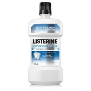 Listerine Advanced White Collutorio Denti Bianchi 500ml