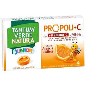 Tantum Verde Natura Junior Propoli+c 15 Pastiglie