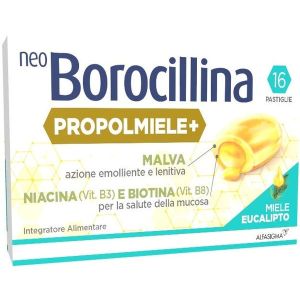 Neoborocillina Propolmiele + Miele/eucalipto 16 Pastiglie