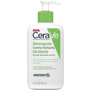 Cerave Detergente Crema Schiuma Idratante Pelli Normali-secche 236ml