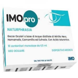 Imopro Naturphrasia Gocce Oculari 10  Globuli Contenitore MONOdose