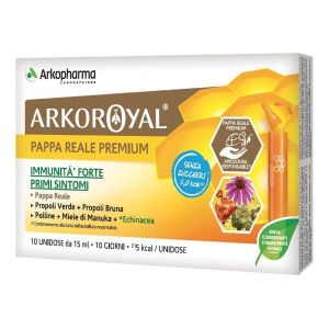 Arkopharma Arkoroyal Immunità Forte Senza Zucchero 10 Flaconcini da 15ml