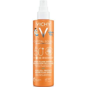 Vichy Capital Soleil Solare Spray Dolce Bambini Texture Ultra-leggera Spf 50+ 200ml