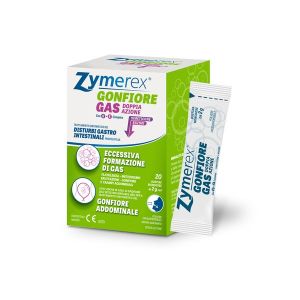 Zymerex Gonfiore Gas Doppia Azione i S+e Complex 20 Bustine Monodose da 2g