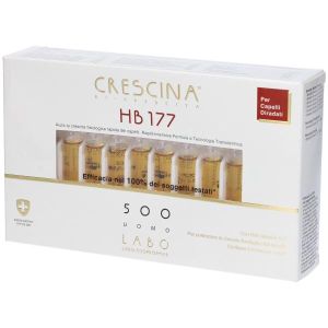 Crescina  Transdermic Ri-crescita Hb 177 500 Uomo 20 Fiale