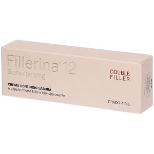 Fillerina 12 Double Filler Biorevitalizing Lip Contour Cream Grado 4 Bio 15ml