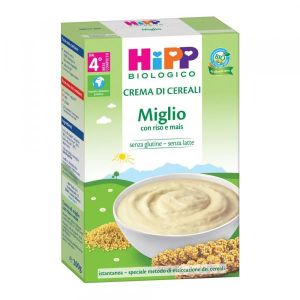 Hipp Bio Crema di Miglio i Riso e Mais per Bambini 4 Mesi+ 200g