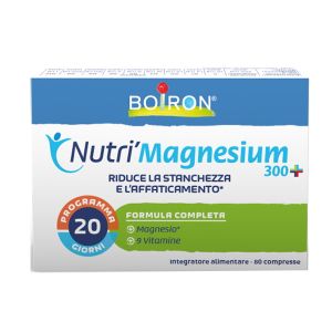 Boiron Nutri&#39;Magnesio 300+ 80 Comprimidos