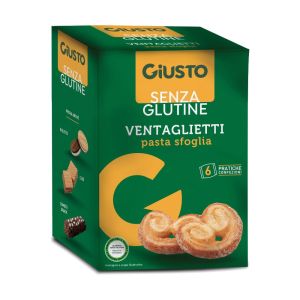 Giusto Senza Glutine Ventaglietti 6 Pezzi da 25g