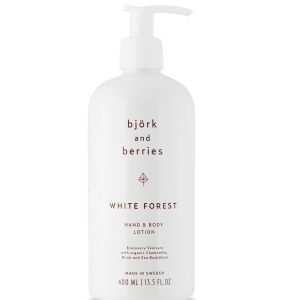 B&B White Forest Hand and Body Wash Lotion Crema Idratante Corpo 400 ml