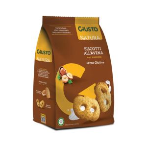 Giusto Senza Glutine Biscotti Avena i Nocciole 250g