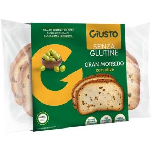 Giusto Senza Glutine Gran Morbido i Olive Verdi 190g