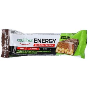 Equilibra Energy Choco Crispy 40g Barretta Energetica