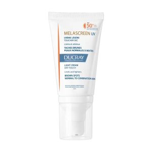 Ducray Melascreen UV Crema Leggera SPF 50+ Antimacchie Pelle Normale e Mista 40 Ml