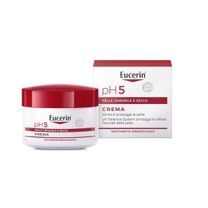 Eucerin ph5 crema idratante viso e corpo pelle sensibile 75 ml