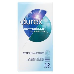 Profilattico Durex Settebello Classico 12 pezzi