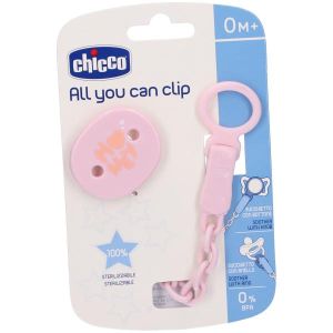 Chicco Catenella All You Can Clip Universale Colore Rosa 1 Pezzo