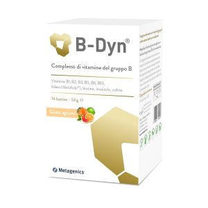 Metagenics B-Dyn Integratore Energetico 14 Buste Gusto Agrumi