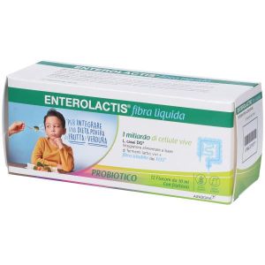 Enterolactis Fibra Liquida 12 Flaconcini X 10ml