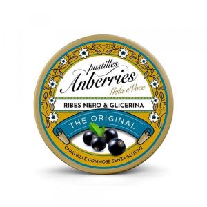 Pastilles Anberries The Original Ribes Nero &amp; Glicerina