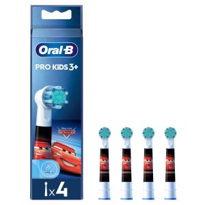 Oral-b Testine di Ricambio Pro Kids i Disney Cars O Principesse 4 Pezzi