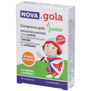 Nova Gola Junior Arancia 20 Compresse