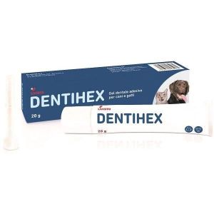 Dentihex Gel Dentale Adesivo per Cani e Gatti 20g