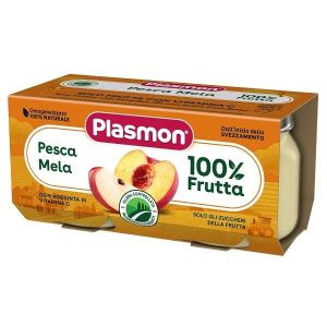 Plasmon Omogeneizzato Pesca Mela 160g