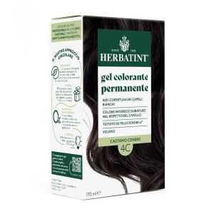 Herbatint Gel Colorante Permanente 4c Castano Cenere