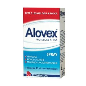 Alovex protezione attiva spray anti afte 15 ml