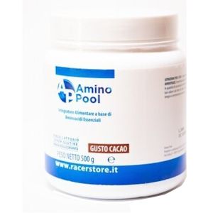 Amino Pool Integratore Aminoacidi Essenziali gusto Cacao 500g