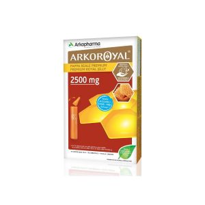 Arkopharma Arkoroyal Royal Jelly Premium Supplement 2500mg 10 vials