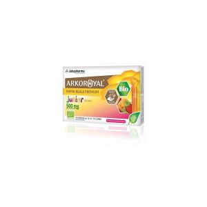 Arkopharma Arkoroyal Royal Jelly Premium Junior Supplement 500mg 20 vials