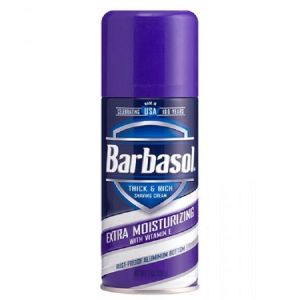 Barbasol Extra Moisturizing Shaving Foam for Dry Skin 198g