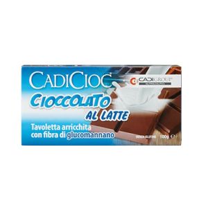Cadicioc barretta di cioccolato al latte con glucomannano 100 g