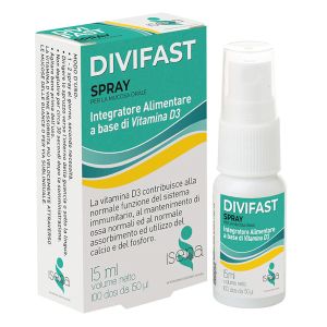 Divifast Vitamin D3 Supplement Spray 15ml Cemon