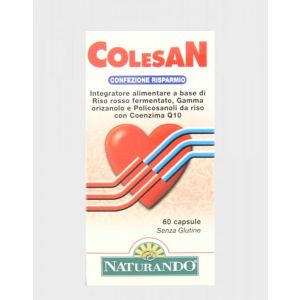 Colesan Integratore Alimentare Controllo Del Colesterolo 60 Capsule