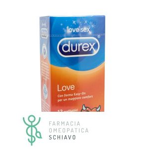 Durex love con forma easy-on 12 profilattici