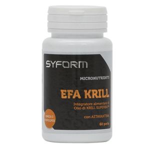 New Syform Efa Krill Integratore Alimentare 60 Perle