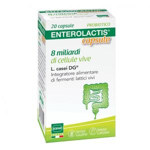 Enterolactis Integratore Probiotico Intestinale 20 Capsule