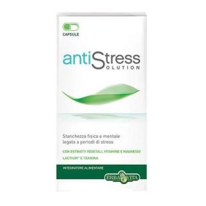 Erbavita Antistress Solution Capsule Integratore Alimentare 45 Capsule