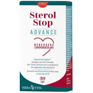 Erba Vita Sterol Stop Advance Integratore Cardiovascolare 30 Compresse