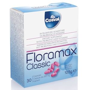 Cosval Floramax Integratore Alimentare 30 Capsule