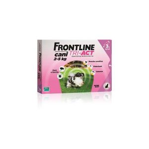 Frontline Tri-Act - Cani (2-5 kg)
