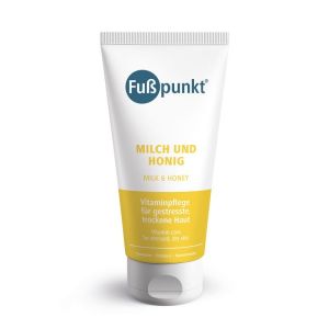 Fubpunkt Milk and honey foot cream with Urea, hyaluronic acid and vitamins 150ml