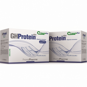 Promopharma Gh Protein Plus Integratore Alimentare Gusto Neutro 20 Bustine