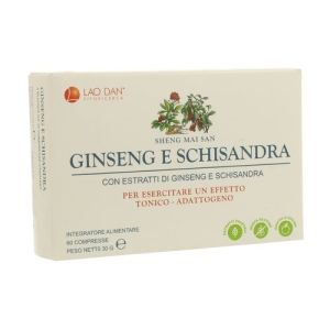 Lao Dan Ginseng Schisandra Integratore 60 Compresse