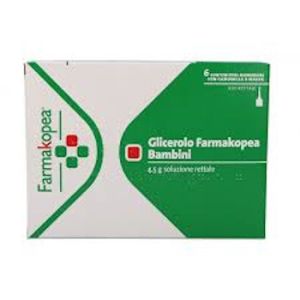 Glicerolo Farmakpea Bambini 4,5g Soluzione Rettale 6 Microclismi