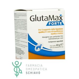 Candioli Glutamax Forte Integratore Funzionalità Epatica Cani 20 Compresse Appetibili