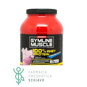 Gymline 100% Whey Proteine Concentrate Integratore Gusto Fragola 700 g